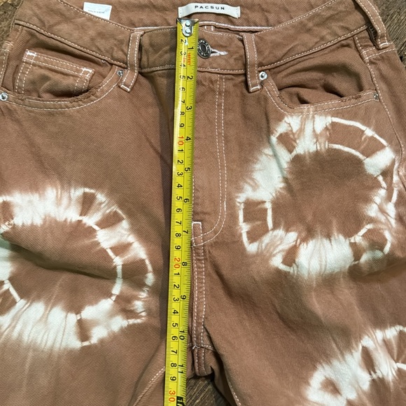Pacsun Eco Tan Tie-Dyed‎ Mom Jeans - Picture 12 of 13